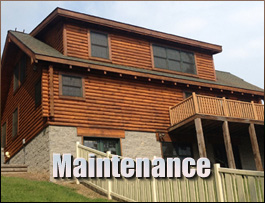  Arden, North Carolina Log Home Maintenance